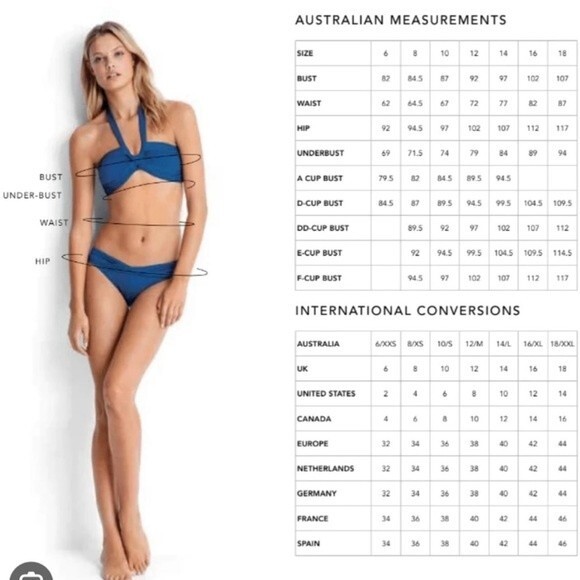 Seafolly Brazilian Tie Side Bikini Bottom Plum Purple Size Small AUS 10 US 6 NEW - Picture 7 of 8